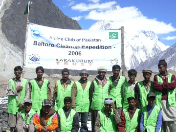 Ev-K2-Cnr Progetto Karakorum Trust Baltoro Clean Up
